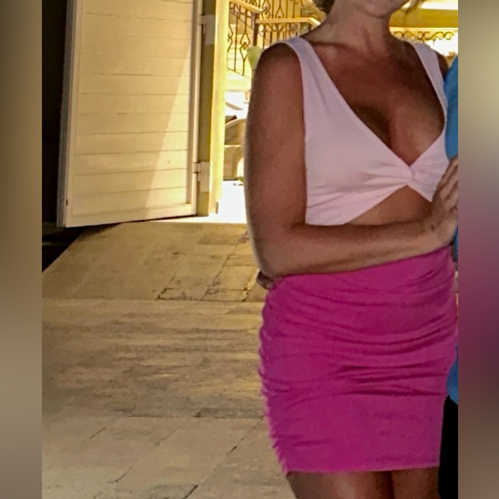 Pink sexy dress